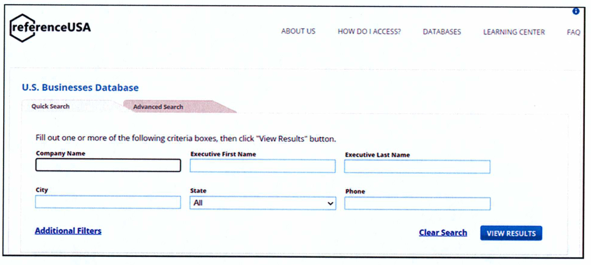 Using reference USA Part II Handley Regional Library System